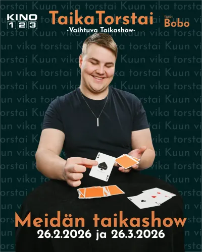TaikaTorstai: Vaihtuva Taikashow – Meidän Taikashow