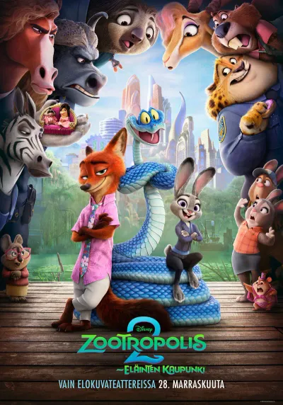 Zootropolis - eläinten kaupunki 2 (suomeksi)